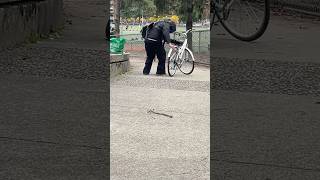 east hastings tweaker attempting to fix stolen bike [upl. by Annerol]