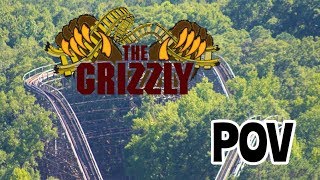 Grizzly On Ride POV  King’s Dominion  VA [upl. by Michell]