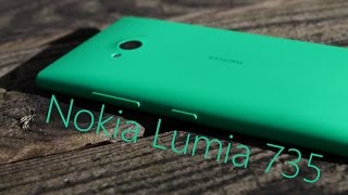 Nokia Lumia 735 Review Deutsch [upl. by Ybbil]