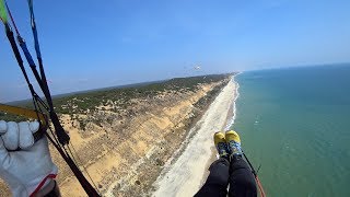 Matalascañas  25 km best Seaside Paragliding [upl. by Rednasyl]