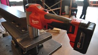 The Power Test of Milwaukee Tools Knockout System [upl. by Ymor]