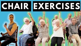 Best Seated Chair Core Exercises for Seniors [upl. by Bauer68]