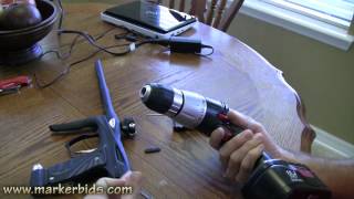 Paintball Gun Stripped Screw Removal [upl. by Zednanref]