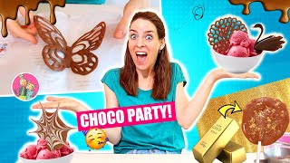 5 SUPER LEUKE CHOCOLADE IDEEËN voor EEN CHOCOLADE FEESTJE Met Chocolade Vlinder ♥DeZoeteZusjes♥ [upl. by Nohcim]