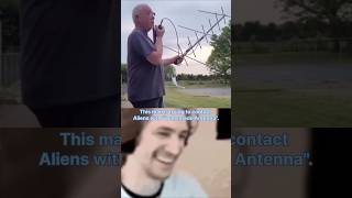 This guy contacted an astronaut on the ISS using a homemade antenna 📡 shorts yshorts viralvideos [upl. by Yessak881]