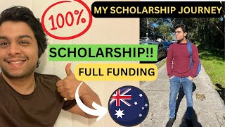 Australian Universities offering 100 scholarship for international students 2024 My Journey [upl. by Peirce]