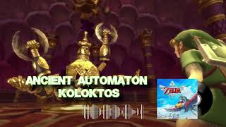 MVGMC 41 The Legend of Zelda Skyward Sword  Ancient Automaton Koloktos [upl. by Leontina]