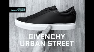 Givenchy Paris URBAN STREET ‘Black’  UNBOXING amp ON FEET  luxury shoes  2018  4K [upl. by Sweeney947]