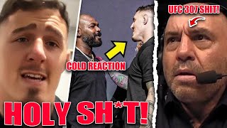 Tom Aspinall issues COLD response to Jon Jones Joe Rogan CRITICIZE UFC 307 judging [upl. by Eldreeda712]