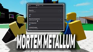 Mortem Metallum script – Get all melee Dupe weapons [upl. by Yhtomiht]