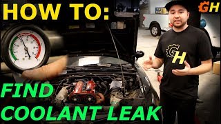 The RIGHT Way to Find A Coolant Leak [upl. by Culbert]