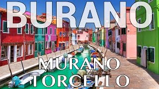 Burano Murano Torcello 3 Island Tour [upl. by Goulder974]