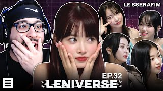 Reaction to LE SSERAFIM LENIVERSE EP32 [upl. by Miltie]