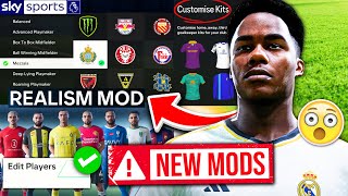 I Downloaded EVERY NEW FC 24 MOD and it FIXED Career Mode [upl. by Hsatan]