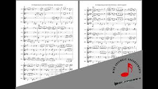 Its Beginning To Look Like Christmas  Clarinet Quartet  Sheet Music [upl. by Terina]