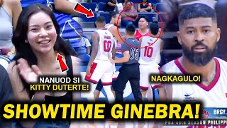 SHOWTIME ang Ginebra Grabeng PISIKALAN Sinugod si Ahanmisi  Nanuod si Kitty [upl. by Lepine109]