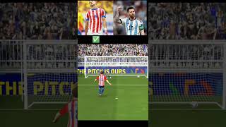 E football game penalty shootout Paraguay Argentina 🚀🤩 efootball2024 game [upl. by Jamie]