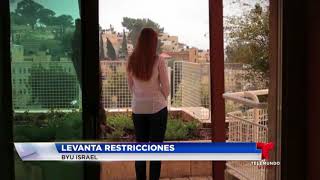 BYU levanta restricciones para viajar a Jerusalén [upl. by Dnalhsa]