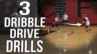 3 Dribble Drive Motion Drills to Build Your Offense FAST [upl. by Aimee25]