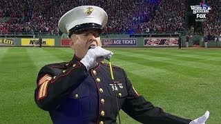 Marine Sgt sings during stretch [upl. by Kcam763]