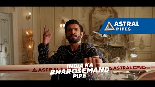 Astral Pipes DadhoSutho  Latest TVC featuring Ranveer Singh [upl. by Rramed44]