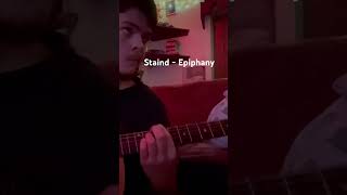 Staind  Epiphany guitarcover [upl. by Esidarap]