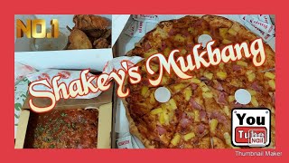 MukBAng From Shakeys  Thanks Daddy😘 [upl. by Arimaj]