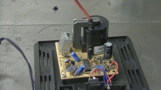 Video Re Plasma Globe Flyback Transformer Output [upl. by Bertram]