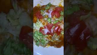 Enchiladas montadas 🤤🤤🤤🌶️🌶️ newmexico viralvideo shorts [upl. by Noid]