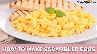 How to Make Scrambled Eggs for Beginners [upl. by O'Toole]