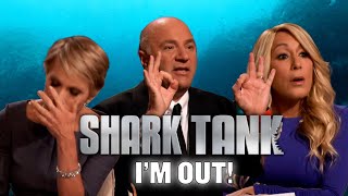 Top 3 Times The Sharks Said quotIm Outquot  Shark Tank US  Shark Tank Global [upl. by Alexis]