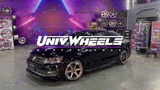 VolksWagen VENTO con Rines Deportivos de la marca KLUTCH Wheels [upl. by Borchert487]