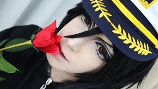 Sebastian Michaelis Makeup Tutorial [upl. by Kcaz]