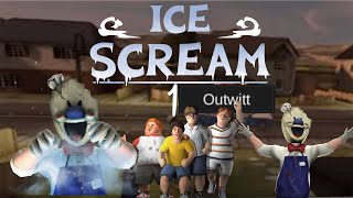 Ice Scream 1 Outwitt Mod Gameplay with download link and token code [upl. by Buddy696]