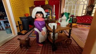 PLAYMOBIL maison BELLE EPOQUE aménagement du salon [upl. by Koffler84]