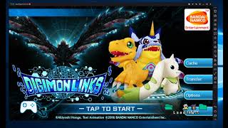 How To Play Digimon Links On PC  Nox App Player [upl. by Nauwaj]