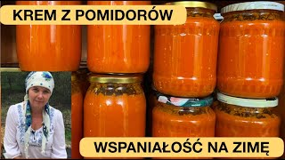 ZUPA KREM Z POMIDORÓW  WSPANIAŁOŚĆ NA ZIMĘ [upl. by Gemmell]