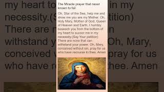 The Miracle prayer that never known to fail jesus [upl. by Courcy]