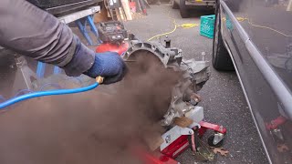 2012 Mazda 5 25L Clutch Job and Suspension Overhaul [upl. by Ardnwahsal976]