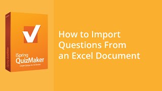 How to Import Questions From an Excel Document [upl. by Jon]