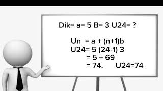 Tugas matematika baris Aritmatika [upl. by Neala889]