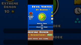 quotDevil Vortexquot 4 geometrydash [upl. by Oleta468]