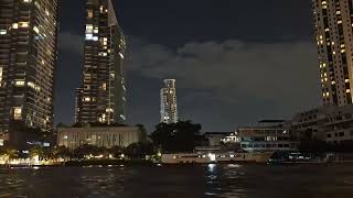 Chao Phraya River  Bangkok Thailand [upl. by Drewett]