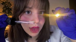 ASMR  Exame físico rápido em todo seu corpo voz suave [upl. by Erlene]