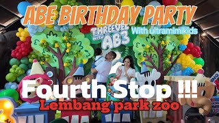 Birthday Trip  Partyyyyyyy at Lembang Park Zoo with ultra mimi kids 🥳 Sekalian main [upl. by Lemaj83]