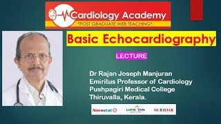 Basic Echocardiography in ED Dr RJM Friday Classes 4th June 2021 [upl. by Nylaj]