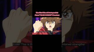 Jaden amp Yusei Summons Elemental Hero Neos Knight yugioh anime [upl. by Fausta205]