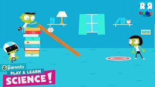 Play and Learn Science  Learn and Play about Ramp and Roll  Educational Games [upl. by Garda]