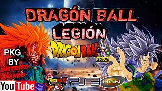 PS3 HEN  NUEVA ISO LEGION v2  DragonBall Z Budokai Tenkaichi 3  PS2 AF MOD PKG DBZ BT3 2024 [upl. by Tillion588]