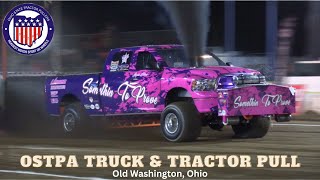 Old Washington Ohio  OSTPA Truck amp Tractor Pull 2024 [upl. by Laflam313]